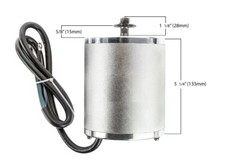 Electric motor w Base BOMA 3000W 72V BLDC BM1024 w 70A controller GoKart Scooter