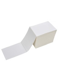 500 Fanfold 4 x 6 Direct Thermal Labels Shipping Labels For Zebra & Rollo USA