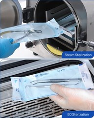 JMU Self Sealing Sterilization Pouches Dual Indicator, Size 3.5″x6.5″ 200pcs/box