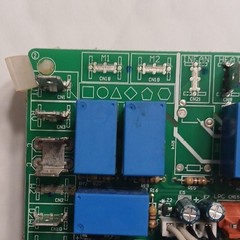 UL-WKR160A/MN1X-1 Double-Sided Control PCB 32VDC Panel Mount FR-4 32 Tie