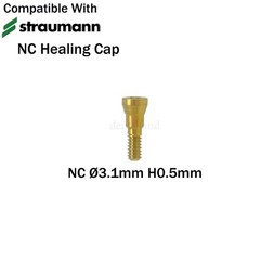 Fits ITI Straumann BL/BLT Dental NC/RC Healing Abutment Caps Cover Screw