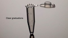 Azzota® 0.6ml Microcentrifuge Tubes, High-clarity Polypropylene, 1000/pk