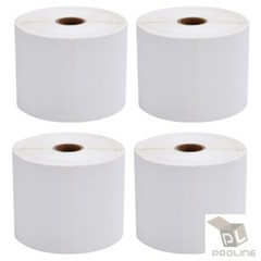 4 Rolls 4×6 2000 Direct Thermal Labels For Zebra 2844 ZP450 ZP500 ZP505 Eltron