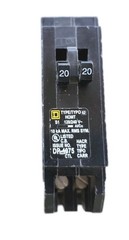 HOMT Square D Single-Pole Tandem Circuit Breaker 2-20 Amp