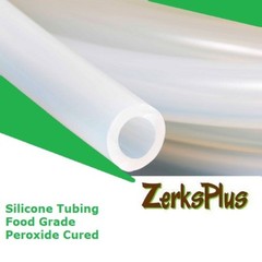 Silicone Tubing 1/2″ ID x 5/8″ OD Food Grade Peroxide Cured High Temp