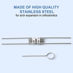 AZDENT Dental Ortho Rapid Maxillary Expansion Screw Palatal Split Hyrax Expander