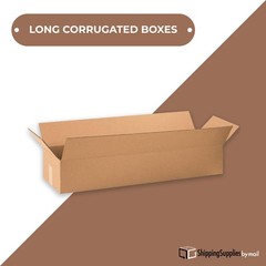 28 x 10 x 10″ Long Corrugated Boxes, ECT-32 Brown Shipping Boxes 25/Bundle