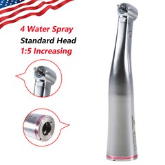 NSK Style Dental 1:5 Increasing Contra Angle Handpiece Internal Four Spray US