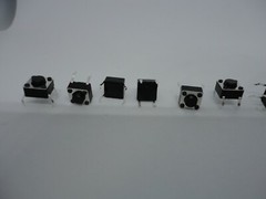 10 Pcs Pack Lot 6x6x4.3mm Momentary Push Micro Button Tactile Switch DIP 4 Pins