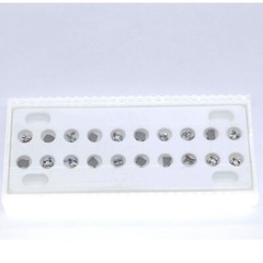 Bomaoer dental orthodontic bracket brace standard red 0.022″ 3 hook sandblasted
