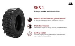 12×16.5 Heavy Duty 12-16.5 Skid Steer Tire 12Ply 12 16.5 Industrial Tire