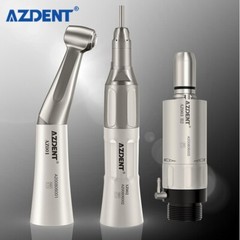 Joydental Dental Low Slow Speed Handpiece Contra Angle Straight Air Motor 2 Hole