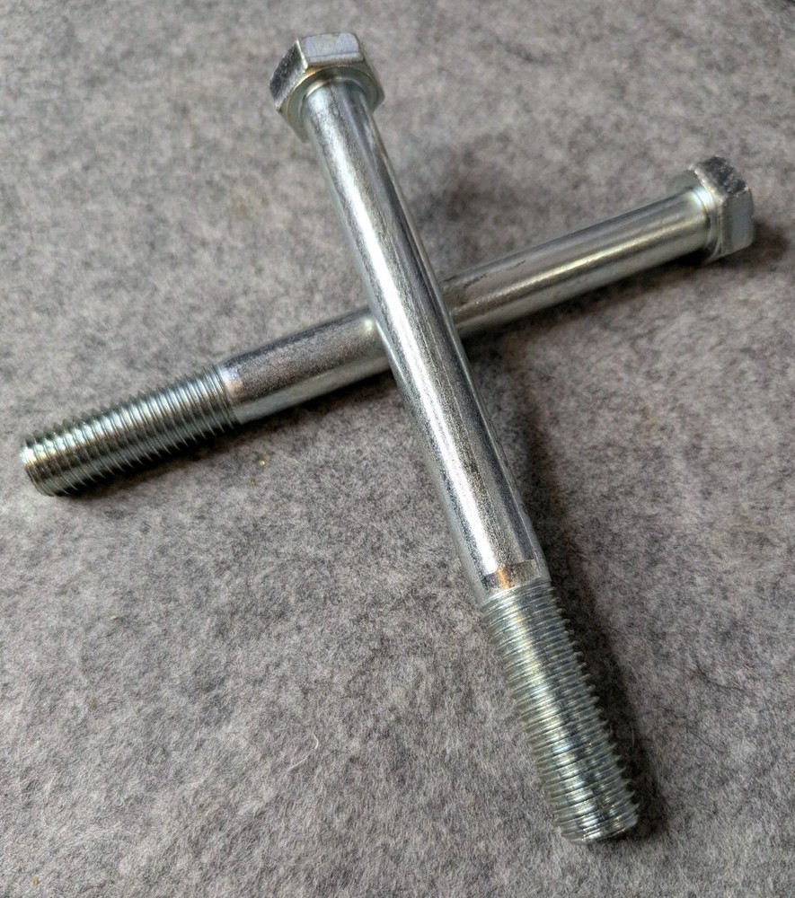 2PK 3/4″ – 10 UNC 8″ Long 2″ Partially Threaded Steel Grade 5 ZC3 Hex Head Bolts