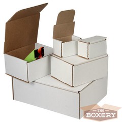 3 x 2 x 2″ Corrugated Shipping Mailers from The Boxery 50/pk