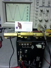 Power Amplifier 30Hz-20kHz 125Wt 75V 68dB max gain Low impedance 4 magnet drive