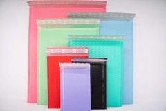 7×9 Waterproof Bubble Mailers Multicolor Shipping Bubble Padded Envelops 7″x9″