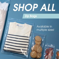 – 4” X 6” (1000 Count) 2 Mil Clear Reclosable Zip Plastic Poly Bags with Rese…