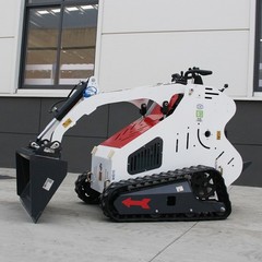 Mini Skid Steer Loader Tracked 13.5HP Stand-on Compact Skid Steer USA Stock