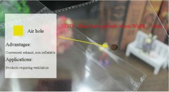 Clear Self Adhesive Peel & Seal Plastic Bags OPP Display,Garment,Card,Jewellery