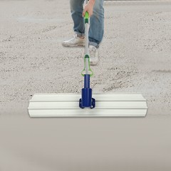 35.43*7.87“ Titanium-Magnesium Alloy Trowel Concrete Finishing Tool W/ Connector