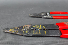 Lot of 2 Blue Point Wire Stripper Cutters PWC9 & Unknown Model