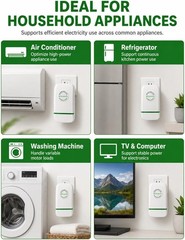 Electricity Saving Box for Home & Office, Compact Plug and Play Electrical Devic