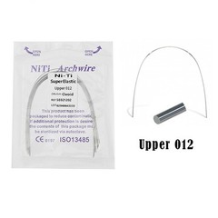 Dental Super Elastic Niti Arch Wire Round Ovoid Form Bracket Braces 10 packs