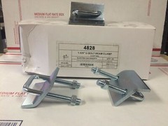 1-5/8″ U-Bolt Beam Clamps for Unistrut / B-Line Channel #4828 P2785