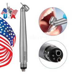 ASkeadnt Dental 45° LED High Speed Handpiece E-generator Push Button 4H