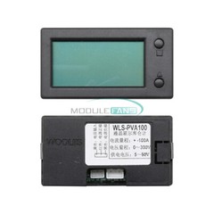 DC 0-300V 50/100/200/400A Voltage Current Power Meter STN LCD Hall Coulombmeter