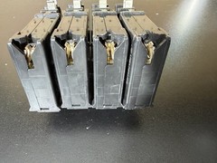 Square D HOM115PCAFI 15A Combination AFCI Circuit Breaker Lot of 4, 1-Pole, 120V
