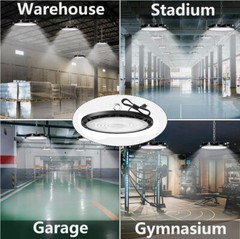 100W UFO Led High Bay Light Warehouse Factory Commercial Industrial Shop Light