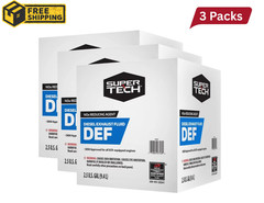 Super Tech DEF Diesel Exhaust Fluid, Made in USA, 2.5 Gallon (9. L), 3-Pack
