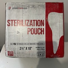 Plastcare USA Self Seal Sterilization Pouch, 3.5″ x 10″, 200/box – Case Of 10