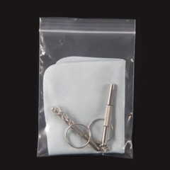 Clear Reclosable Plastic 4-Mil Ziplock Bags Poly Jewelry Zipper Baggies (6″x9″)