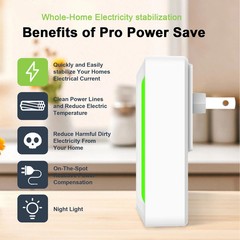 StopWatt Eayburst Electricity Saving Box Energy Saver Plug Saving Device home