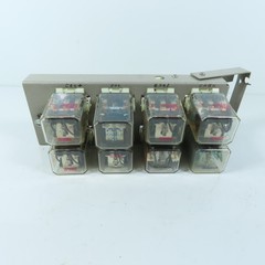 Potter & Brumfield N/A 8-Position General Purpose Relay Bank Milnor