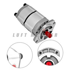 PGP51063G3LP For AGT-H15R Mini Excavator Hydraulic Gear Pump Double Acting Pump