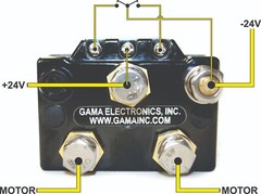 200/50 Amp Reverse Polarity DC Motor Control-24 Volt 200A-PRC