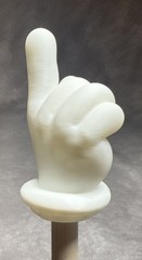 Custom 3D Printed Cartoon Hand Pointer Stick for Influencers Content Creators
