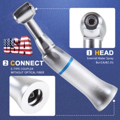 High/Low Speed Handpiece Kit E-generator LED Turbine 2/4 Holes Dental