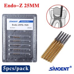 Dental Endo-Z Bur Carbide Tungsten Surgical Cutter Drill Burr 1.0*25mm 5pcs/pack