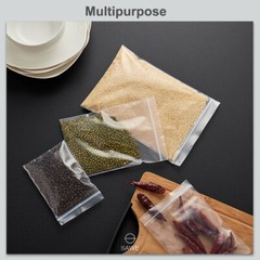 SAWE Plastic Reclosable Zip Lock HEAVY-DUTY 4 Mil Resealable Zipper Seal Bags