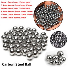 1mm – 20mm Carbon Steel Ball Bearings Precision Round Balls Bearing Smooth Small