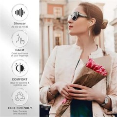 Reusable Silicone Ear Plugs Noise Cancelling Earplugs Protector Study Sleep Swim