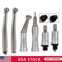 ASkeadnt Dental E-generator LED High Speed/Low Speed Handpiece Kit 2Hole/4Hole