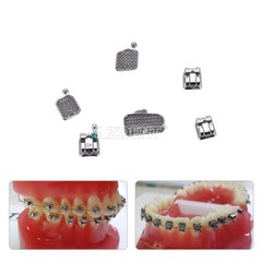 AZDENT Dental Ortho MIM Self Ligating Bracket Braces Mini Roth MBT.022 Hooks 345