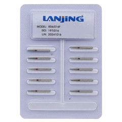 Multi-use FG 856-016F Round End Taper Diamond Burs Fine Grit Dental High Speed