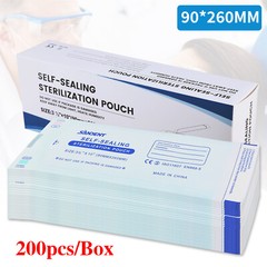 200-7000 Sterilization Pouches 3.5 ” x 10 ” Dental Medical Self Seal Pouch Bag