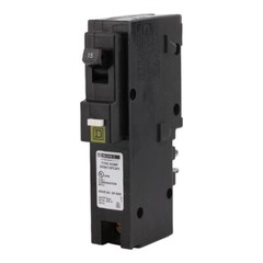 NEW LOT OF 10 Square D HOM115PCAFI Plug-On Neutral 15 Amp 1 Pole circuit breaker